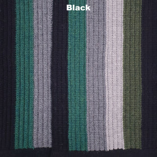 SCARVES - SKIPPING STONE - LAMBSWOOL - Black -