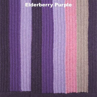 SCARVES - SKIPPING STONE - LAMBSWOOL - Elderberry Purple -