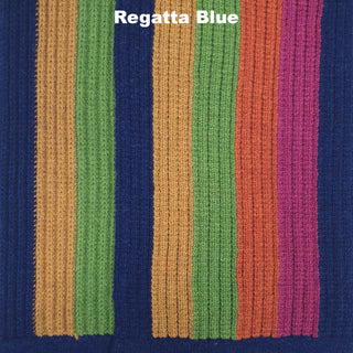 SCARVES - SKIPPING STONE - PREMIUM AUSTRALIAN LAMBSWOOL - Regatta Blue - 