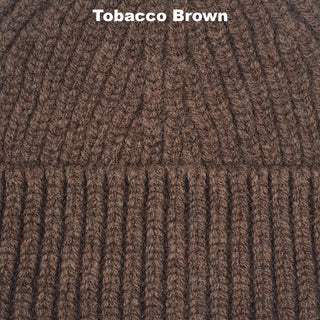 BEANIES - GOLDFISH - LAMBSWOOL - Tobacco Brown -