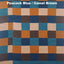 Peacock Blue / Camel Brown