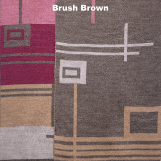 SCARVES - CIRCUIT - MERINO - Brush Brown -