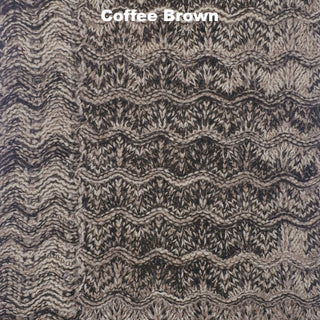 SCARVES - CURDS & WHEY - LAMBSWOOL - Coffee Brown -