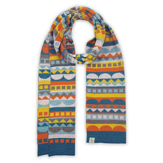 SCARVES - FOLK - MERINO - -
