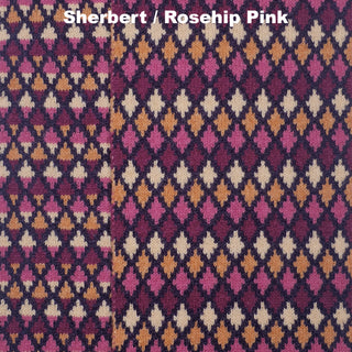 SCARVES - GALAGA - LAMBSWOOL - Sherbert / Rosehip Pink -