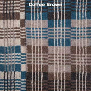 SCARVES - LUNCH - LAMBSWOOL - Coffee Brown -