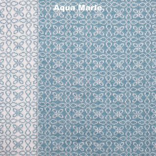SCARVES - PERFORATE - MERINO - Aqua Marle -
