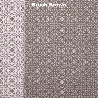 SCARVES - PERFORATE - MERINO - Brush Brown -