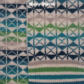 SCARVES - RICHTER - LAMBSWOOL - Navy Blue -