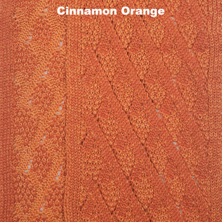 SCARVES - SEGGOVIA - MERINO - Cinnamon Orange -
