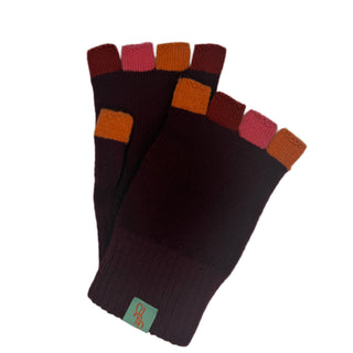 GLOVES - FABULOUS FAGINS - FINGERLESS - LAMBSWOOL - -