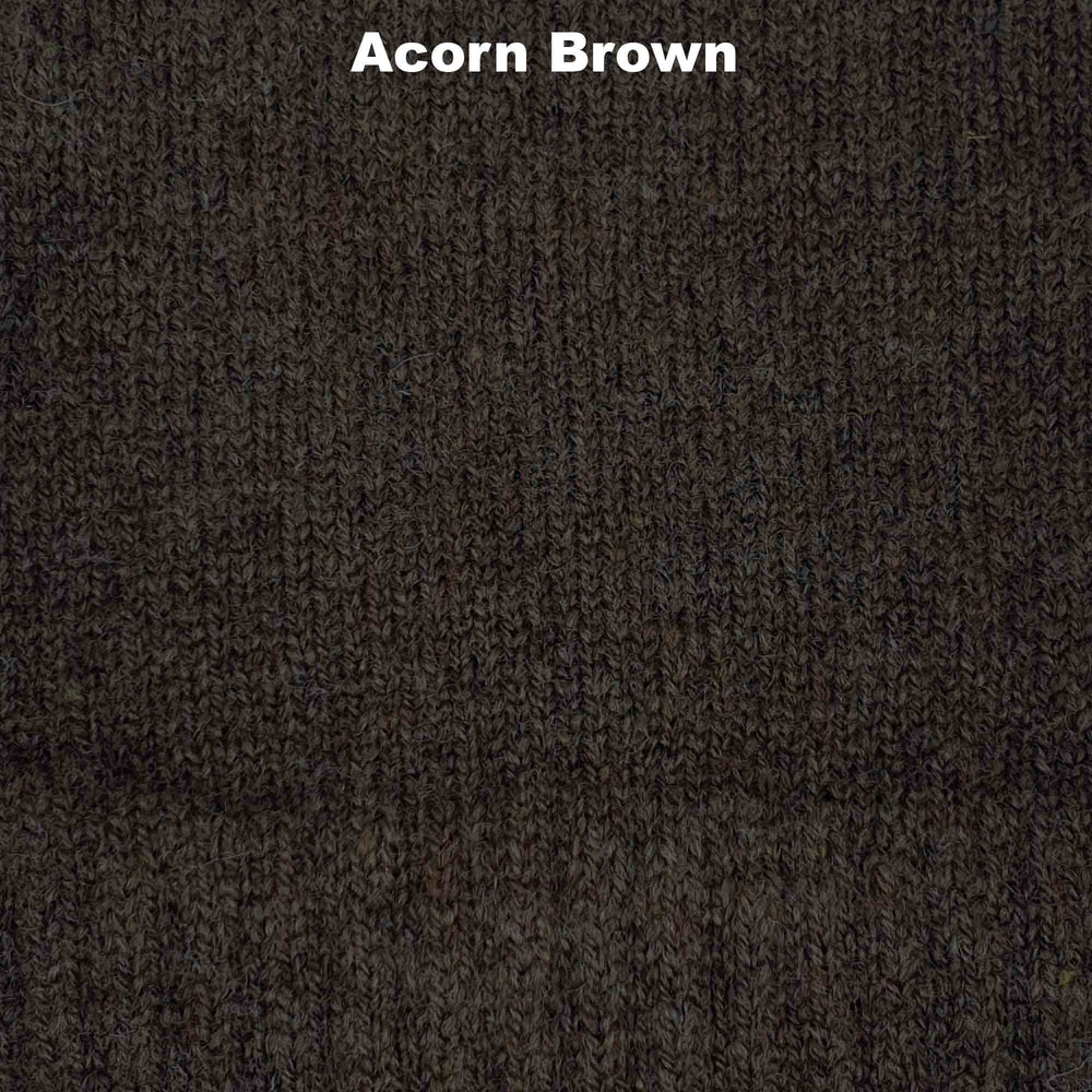 GLOVES - FAGINS -  FINGERLESS GLOVES LAMBSWOOL - Acorn Brown - 