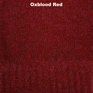 GLOVES - FAGINS - FINGERLESS - LAMBSWOOL - Oxblood Red -