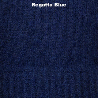 GLOVES - FAGINS - FINGERLESS - LAMBSWOOL - Regatta Blue -