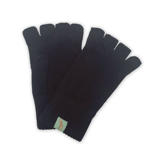 GLOVES - FAGINS - FINGERLESS - LAMBSWOOL - -