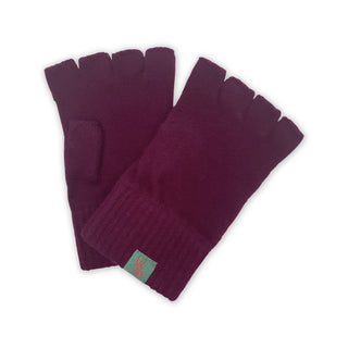 GLOVES - FAGINS - FINGERLESS - LAMBSWOOL - -