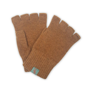 GLOVES - FAGINS - FINGERLESS - LAMBSWOOL - -