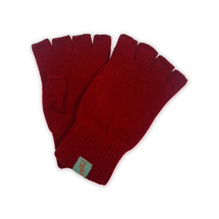 GLOVES - FAGINS - FINGERLESS - LAMBSWOOL - -