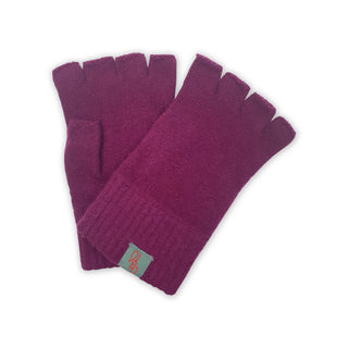 GLOVES - FAGINS - FINGERLESS - LAMBSWOOL - -