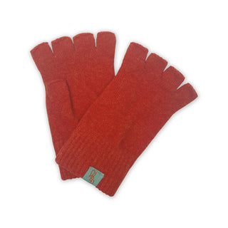 GLOVES - FAGINS - FINGERLESS - LAMBSWOOL - -