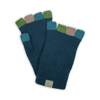 GLOVES - FABULOUS FAGINS - FINGERLESS - LAMBSWOOL - -