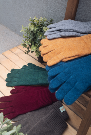 GLOVES - GLOVES - FULL FINGERED - LAMBSWOOL - -