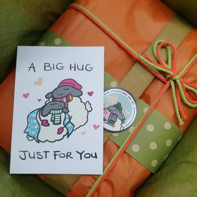 Free Gift Wrapping & Personal Message - Hugs - 