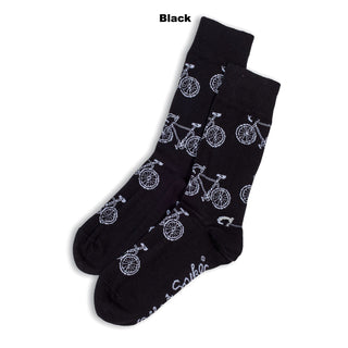 SOCKS - BIKE - AUSTRALIAN COTTON - Black - S / 2-8