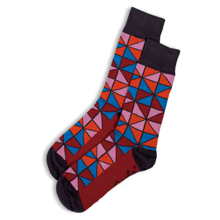 SOCKS - TIFFANY - AUSTRALIAN COTTON - Red - S / 2-8