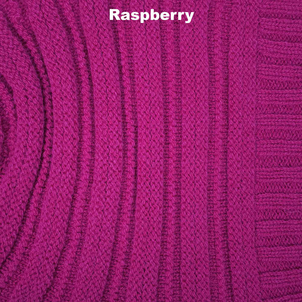 BEANIES - SLIP IT ON - LAMBSWOOL - Raspberry - 