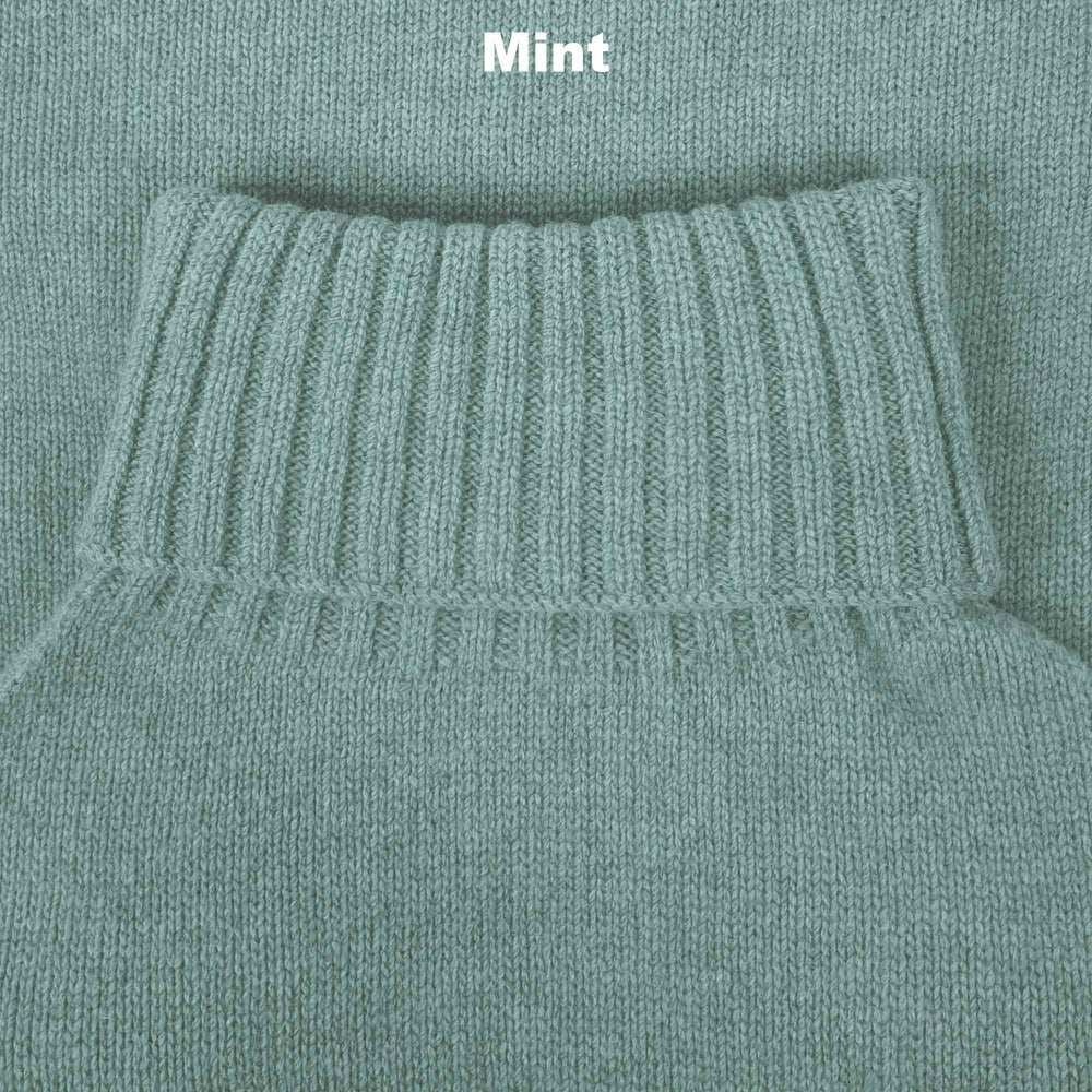PONCHOS - AMELIE - LAMBSWOOL - Mint - 