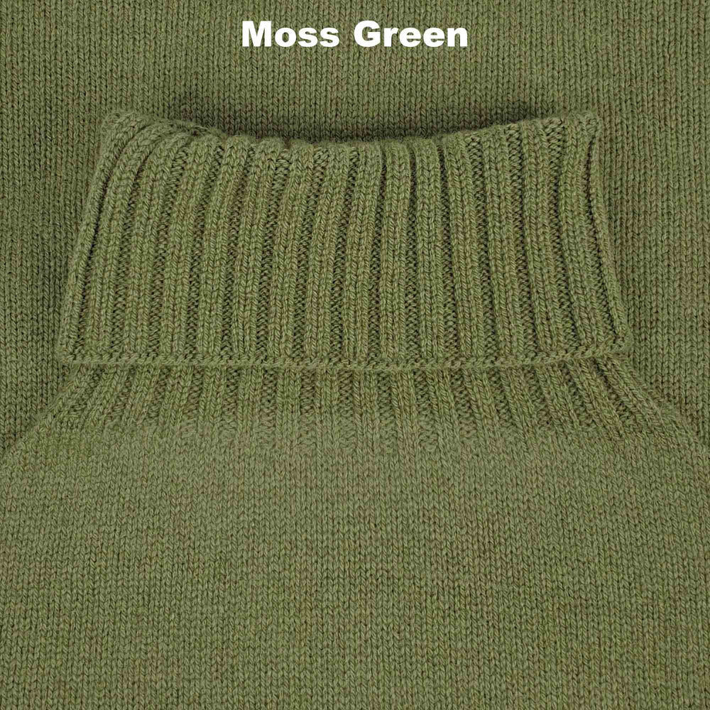 PONCHOS - AMELIE - LAMBSWOOL - Moss Green - 
