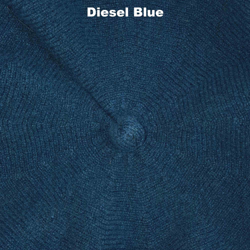 BEANIES - MARLENE BERET - LAMBSWOOL - Diesel Blue - 