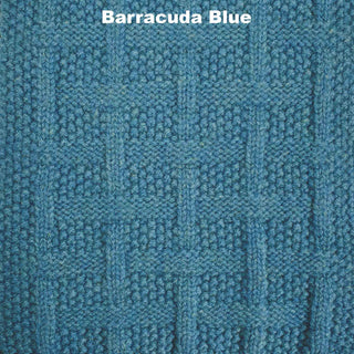 SCARVES - BASKETCASE - LAMBSWOOL - Barracuda Blue -