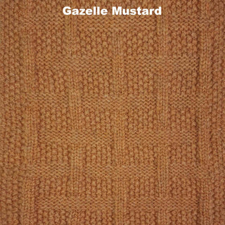 SCARVES - BASKETCASE - LAMBSWOOL - Gazelle Mustard -