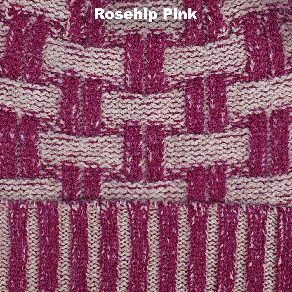 BEANIES - WICKER - WINTER HATS - Rosehip Pink - 