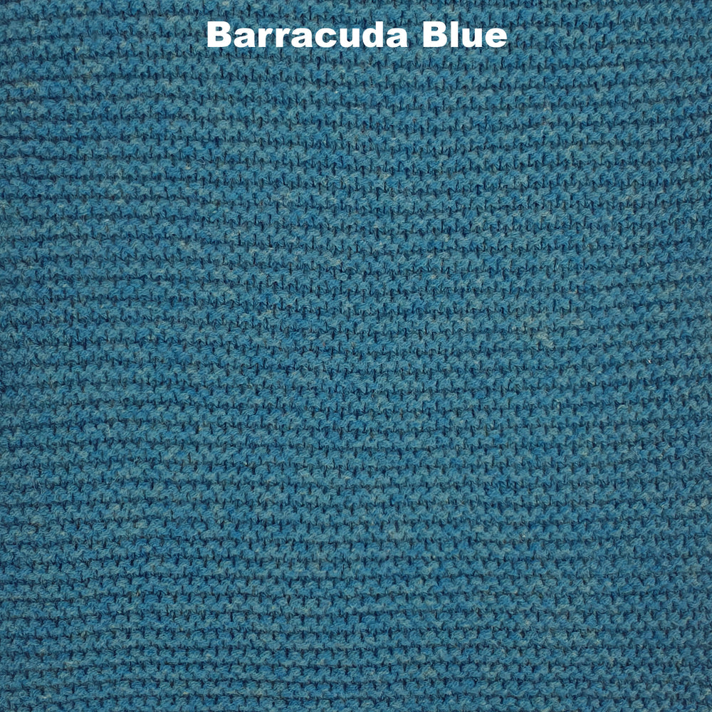 SCARVES - ELEMENTARY - PREMIUM AUSTRALIAN LAMBSWOOL - Barracuda Blue - 