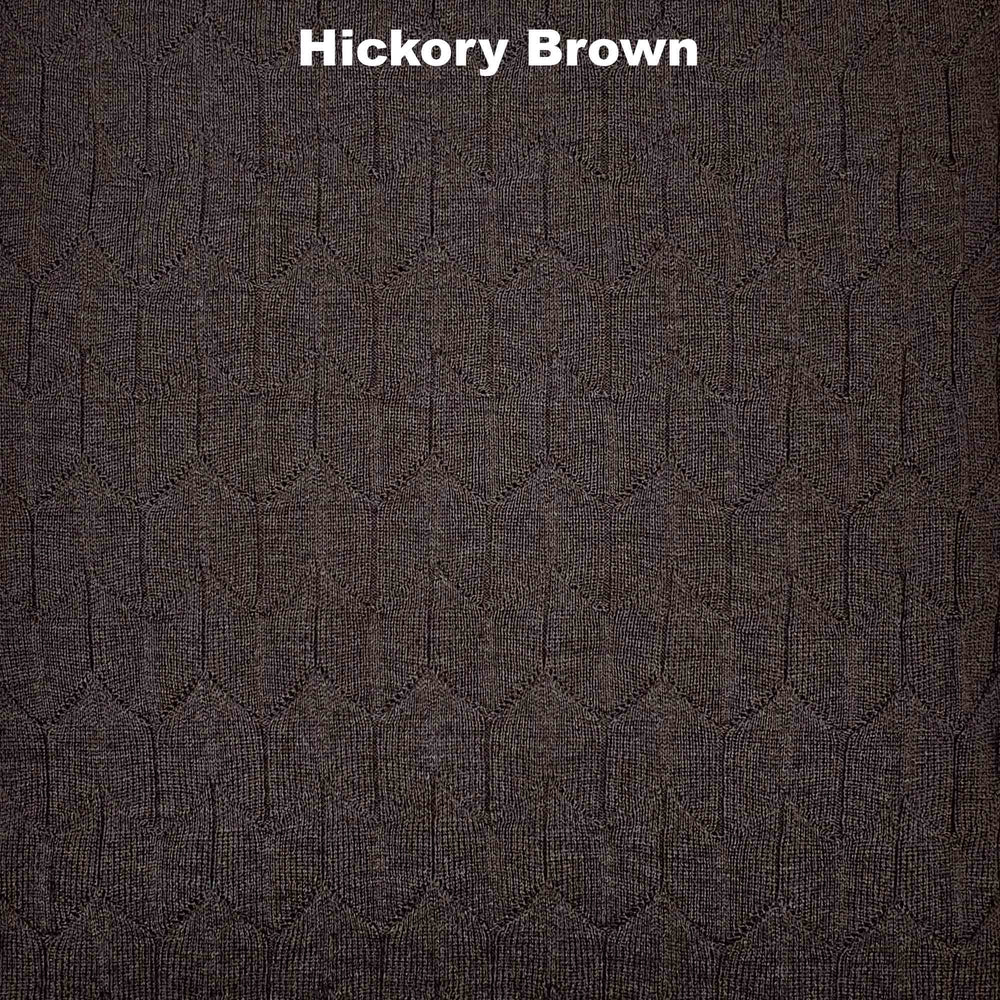 SCARVES - TULIP FIELDS - MERINO - Hickory Brown - 
