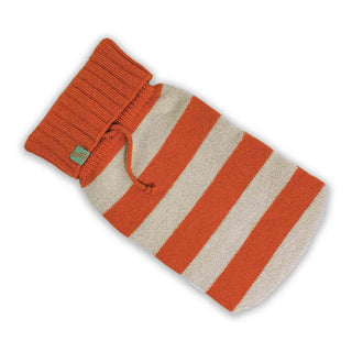 HOTTIE - LAMBSWOOL - Tangerine Orange / Natural - Stripe - 