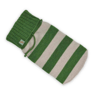 HOTTIE - LAMBSWOOL - Watercress Green / Natural - Stripe - 