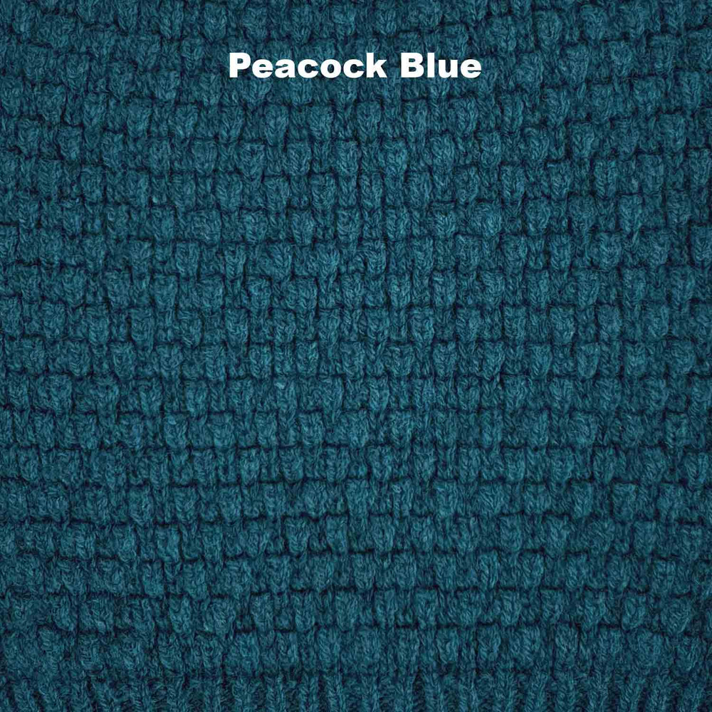 BEANIES - STEVIE - LAMBSWOOL - Peacock Blue - 
