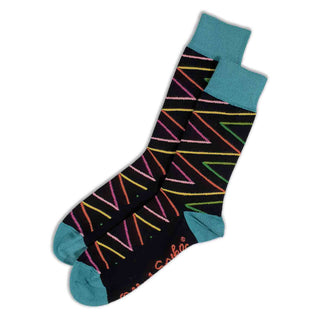 SOCKS - CRAYON - AUSTRALIAN COTTON - Black - S / 2-8