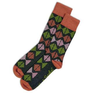 SOCKS - HANK - AUSTRALIAN COTTON - Charcoal - S / 2-8