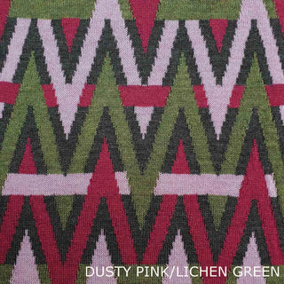 BLANKETS - HIGH FIDELITY - MERINO - Dusty Pink / Lichen Green - Extra Small