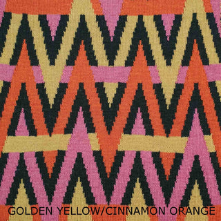 BLANKETS - HIGH FIDELITY - MERINO - Golden Yellow / Cinnamon Orange - Extra Small