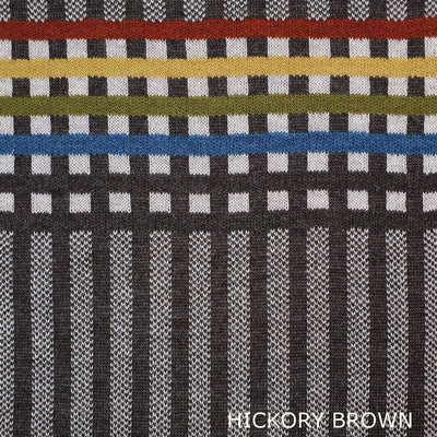 SCARVES - PALETTE - EXTRA FINE MERINO WOOL - HICKORY BROWN - 