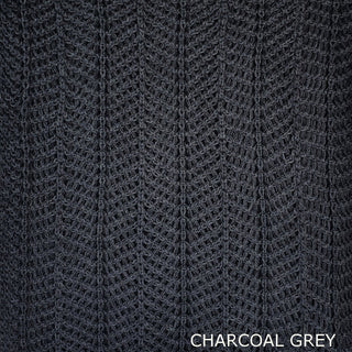 SCARVES - TWINKLE - MERINO - Charcoal Grey -