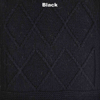 SCARVES - STARLIGHT - PREMIUM AUSTRALIAN LAMBSWOOL - Black - 