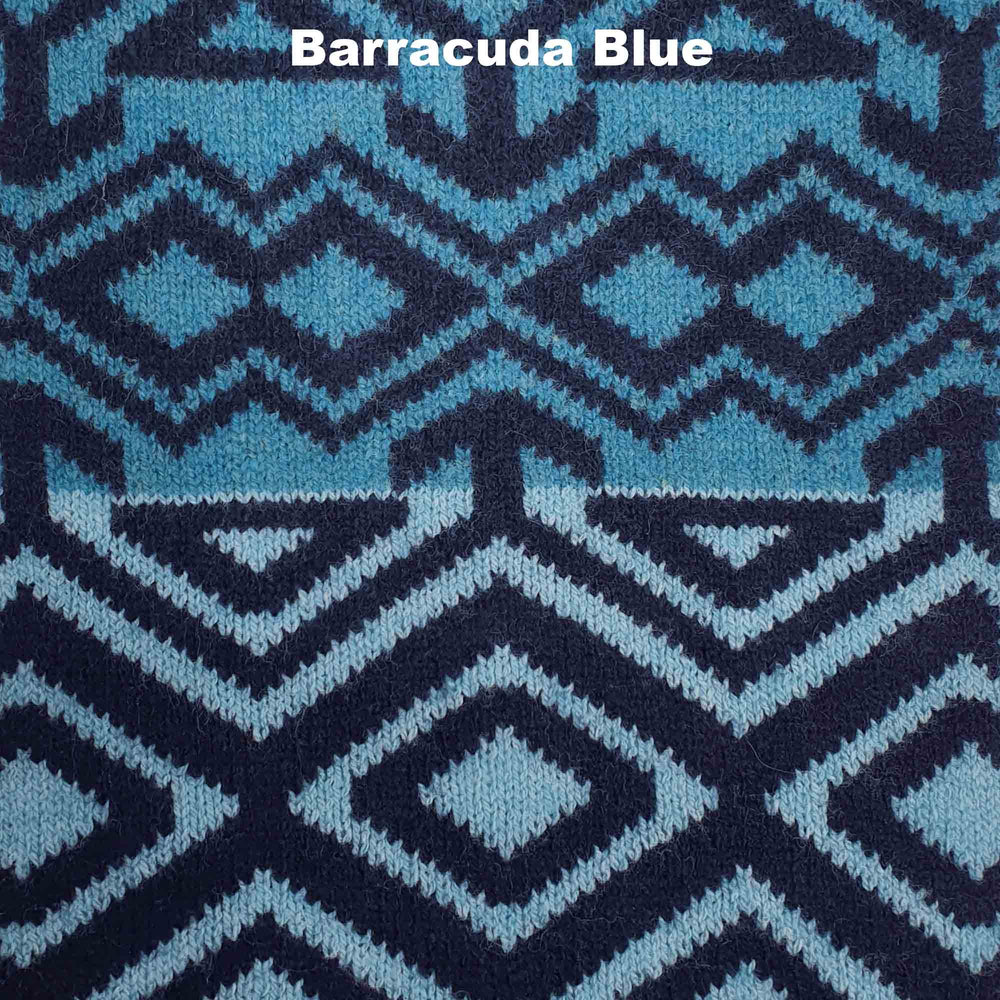 SCARVES - QUEST - PREMIUM AUSTRALIAN LAMBSWOOL - Barracuda Blue - 