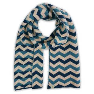 SCARVES - CANDY ROCK - PREMIUM AUSTRALIAN LAMBSWOOL - Diesel Blue - 